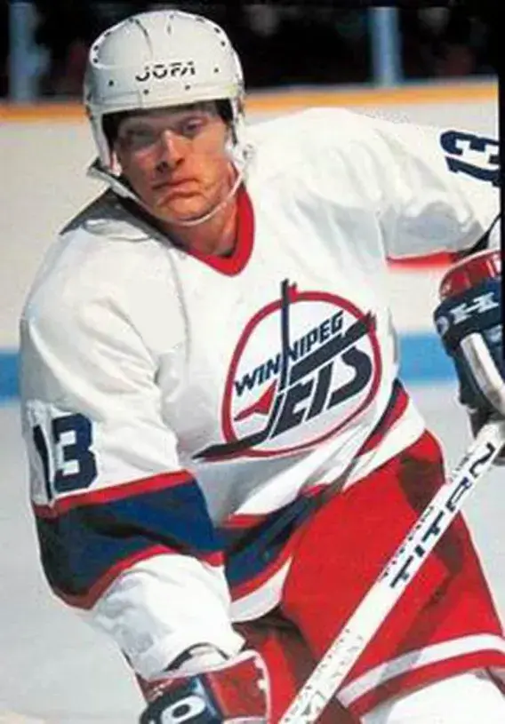 TEEMU SELANNE Winnipeg Jets 1992 Home CCM NHL Vintage Throwback Jersey 
