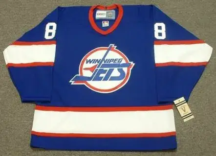 TEEMU SELANNE Winnipeg Jets 1994 Away CCM Vintage Throwback NHL Hockey Jersey