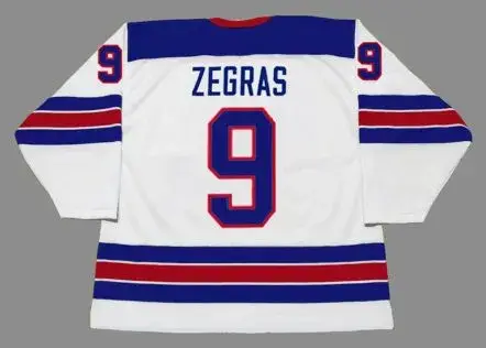 TREVOR ZEGRAS 2020 USA Nike Throwback Hockey Jersey 