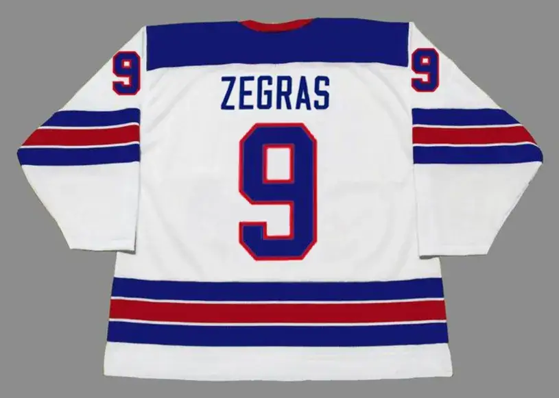 TREVOR ZEGRAS 2020 USA Nike Throwback Hockey Jersey 