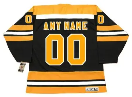 BOSTON BRUINS 1970’s Away CCM Vintage Jersey Customized “Any Name & Number(s)” 
