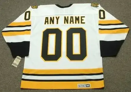 BOSTON BRUINS 1990’s Home CCM Vintage Jersey Customized “Any Name & Number(s)” 