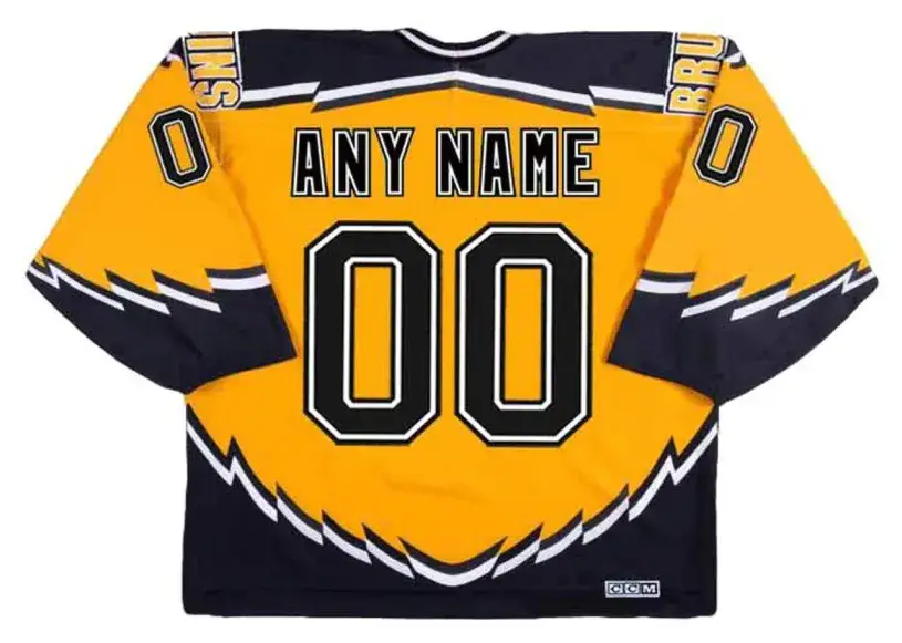 BOSTON BRUINS 2002 Alternate CCM Throwback Jersey Customized “Any Name & Number(s)” 