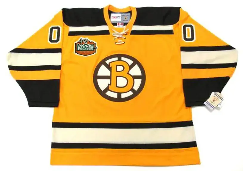 BOSTON BRUINS 2010 CCM “Winter Classic” Jersey Customized “Any Name & Number(s)”