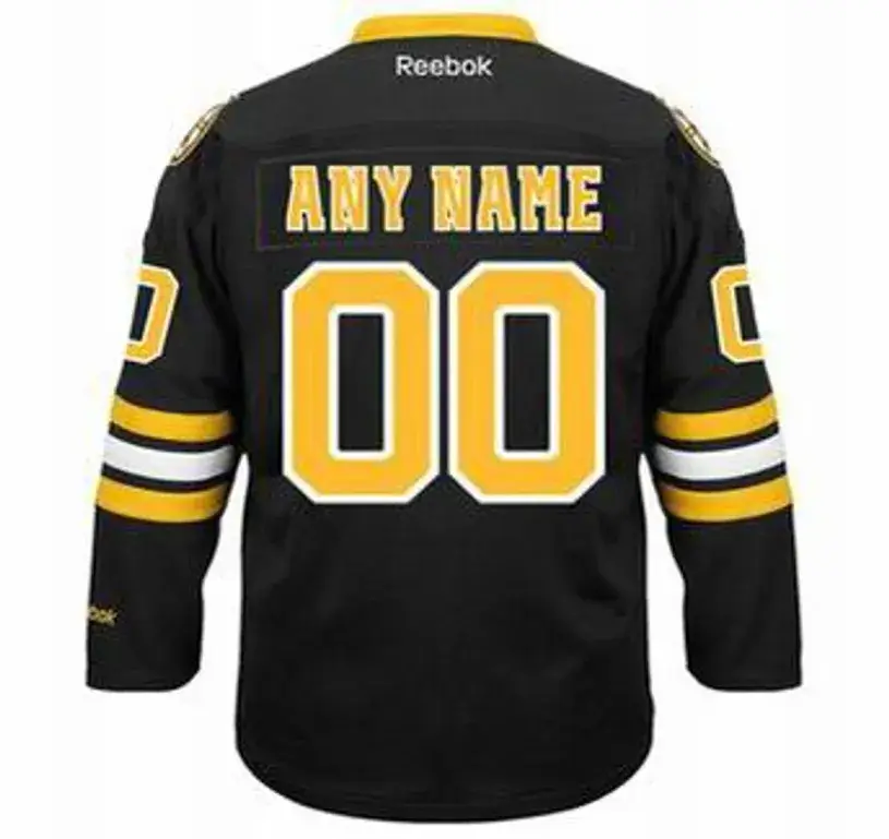 BOSTON BRUINS 2012 Reebok Throwback Jersey Customized “Any Name & Number(s)” 