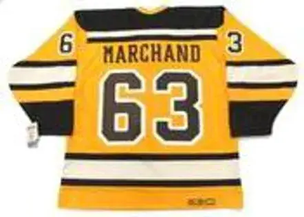 BRAD MARCHAND Boston Bruins 2010 CCM Vintage “Winter Classic” NHL Hockey Jersey 