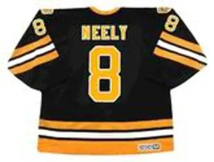 CAM NEELY Boston Bruins 1990 Away CCM Vintage Throwback NHL Hockey Jersey 