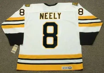 CAM NEELY Boston Bruins 1990 Home CCM Vintage Throwback NHL Hockey Jersey 