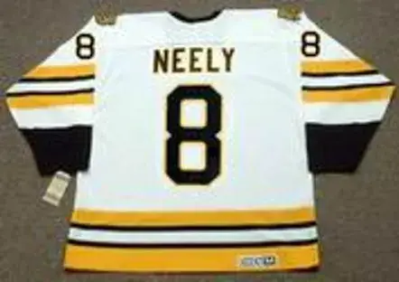 CAM NEELY Boston Bruins 1990 Home CCM Vintage Throwback NHL Hockey Jersey 