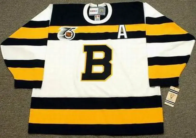 CAM NEELY Boston Bruins 1992 CCM Vintage Throwback Home NHL Hockey Jersey