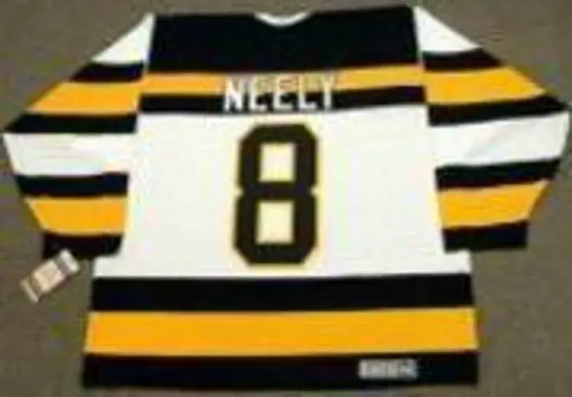 CAM NEELY Boston Bruins 1992 CCM Vintage Throwback Home NHL Hockey Jersey 