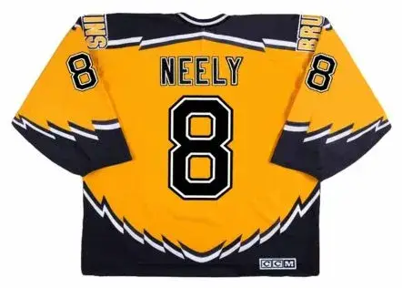 CAM NEELY Boston Bruins 1995 CCM Throwback Alternate NHL Hockey Jersey 