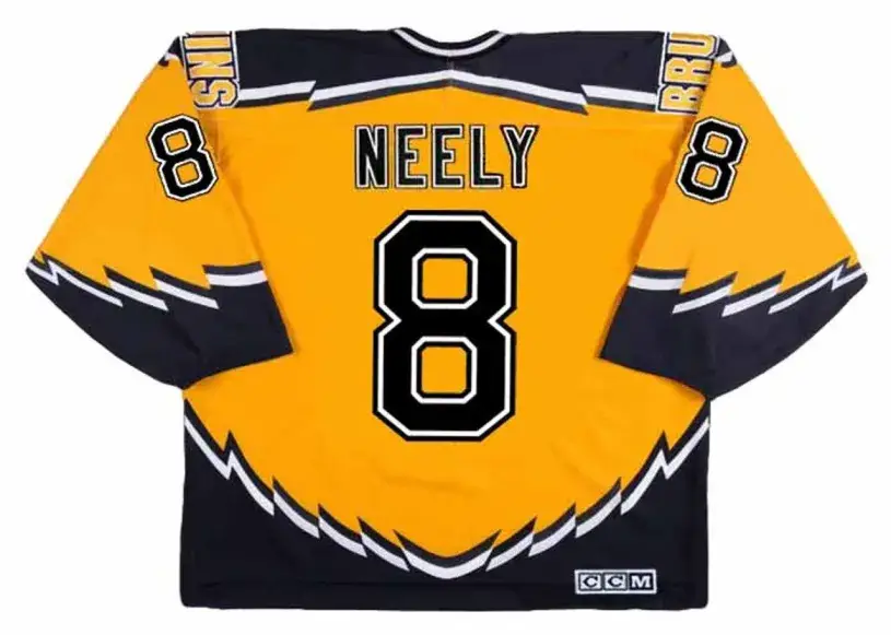 CAM NEELY Boston Bruins 1995 CCM Throwback Alternate NHL Hockey Jersey 