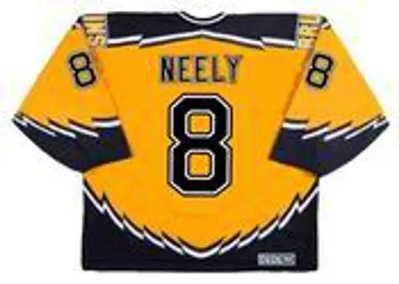CAM NEELY Boston Bruins 1995 CCM Throwback Alternate NHL Hockey Jersey 