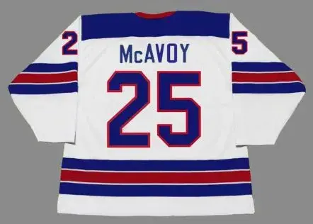 CHARLIE McAVOY 2016 USA Nike Throwback Hockey Jersey 