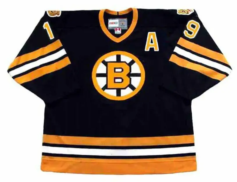 DAVE POULIN Boston Bruins 1990 Away CCM Vintage Throwback NHL Hockey Jersey