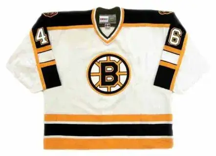 DAVID KREJCI Boston Bruins 2006 CCM Vintage Away NHL Hockey Jersey