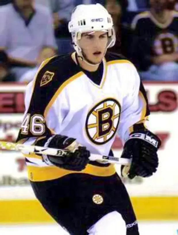 DAVID KREJCI Boston Bruins 2006 CCM Vintage Away NHL Hockey Jersey 