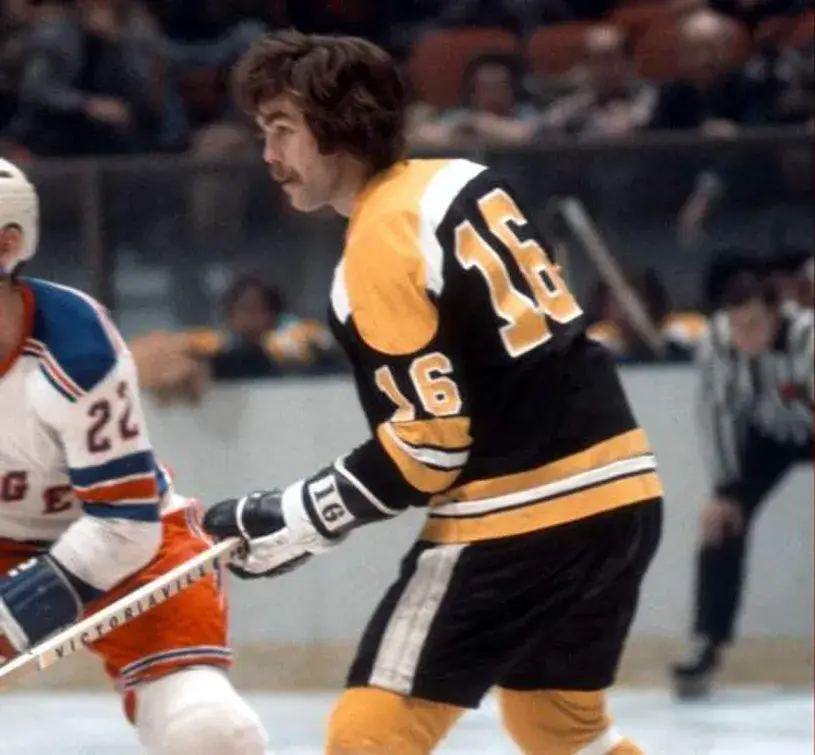 DEREK SANDERSON Boston Bruins 1970 CCM Vintage Throwback Away NHL Hockey Jersey 