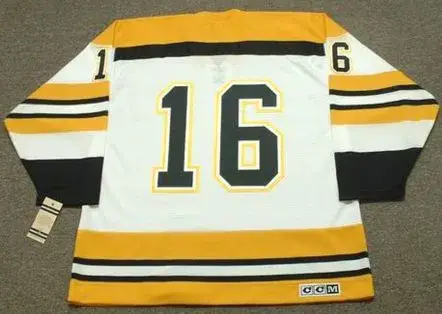 DEREK SANDERSON Boston Bruins 1972 CCM Vintage Throwback Home NHL Hockey Jersey 