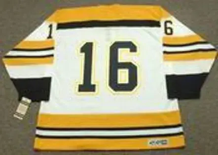 DEREK SANDERSON Boston Bruins 1972 CCM Vintage Throwback Home NHL Hockey Jersey 