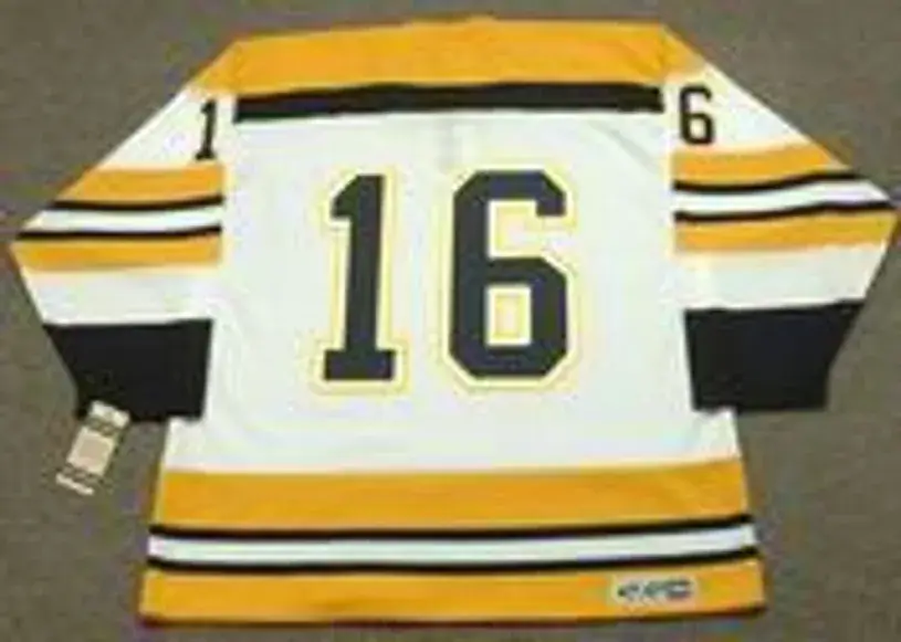 DEREK SANDERSON Boston Bruins 1972 CCM Vintage Throwback Home NHL Hockey Jersey 