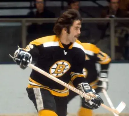 DEREK SANDERSON Boston Bruins 1974 CCM Vintage Throwback Away Hockey Jersey 