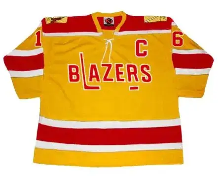 DEREK SANDERSON Philadelphia Blazers WHA 1973 Throwback Hockey Jersey