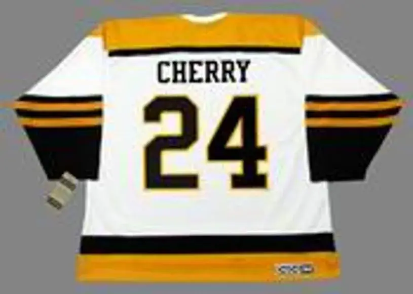 DON CHERRY Boston Bruins 1955 CCM Vintage Throwback Away NHL Hockey Jersey 