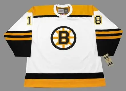 ED WESTFALL Boston Bruins 1966 CCM Vintage Throwback Away NHL Hockey Jersey