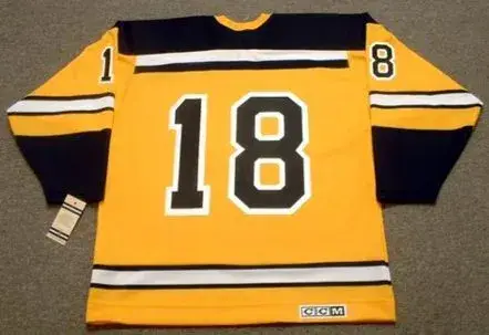 ED WESTFALL Boston Bruins 1966 CCM Vintage Throwback NHL Jersey 