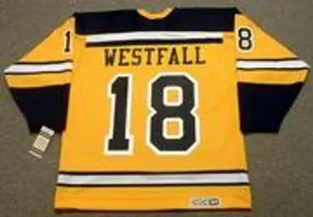 ED WESTFALL Boston Bruins 1966 CCM Vintage Throwback NHL Jersey 