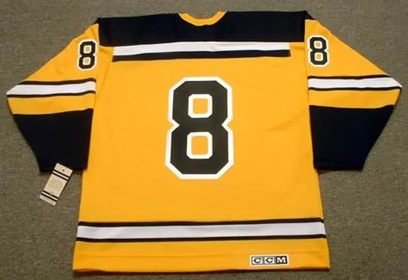 GARY DORNHOEFER Boston Bruins 1965 CCM Vintage Throwback NHL Jersey 