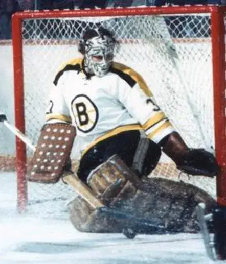 GERRY CHEEVERS Boston Bruins 1972 CCM Vintage Throwback Home NHL Hockey Jersey 