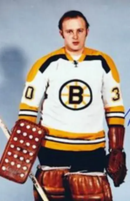 GERRY CHEEVERS Boston Bruins 1972 CCM Vintage Throwback Home NHL Hockey Jersey 