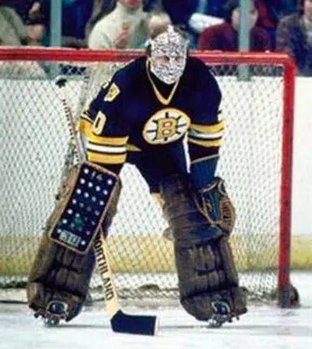 GERRY CHEEVERS Boston Bruins 1978 CCM Vintage Throwback Away NHL Hockey Jersey 