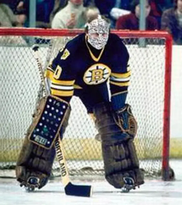 GERRY CHEEVERS Boston Bruins 1978 CCM Vintage Throwback Away NHL Hockey Jersey 