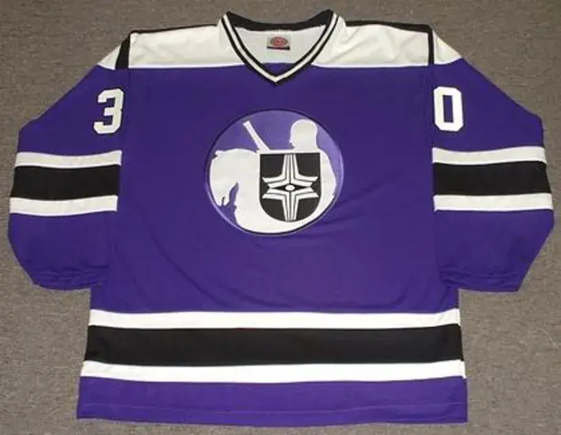 GERRY CHEEVERS Cleveland Crusaders 1974 WHA Throwback Hockey Jersey