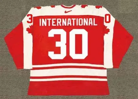 GERRY CHEEVERS Team Canada 1974 Nike Throwback WHA Hockey Jersey