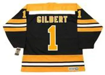 GILLES GILBERT Boston Bruins 1974 CCM Vintage Throwback NHL Hockey Jersey 
