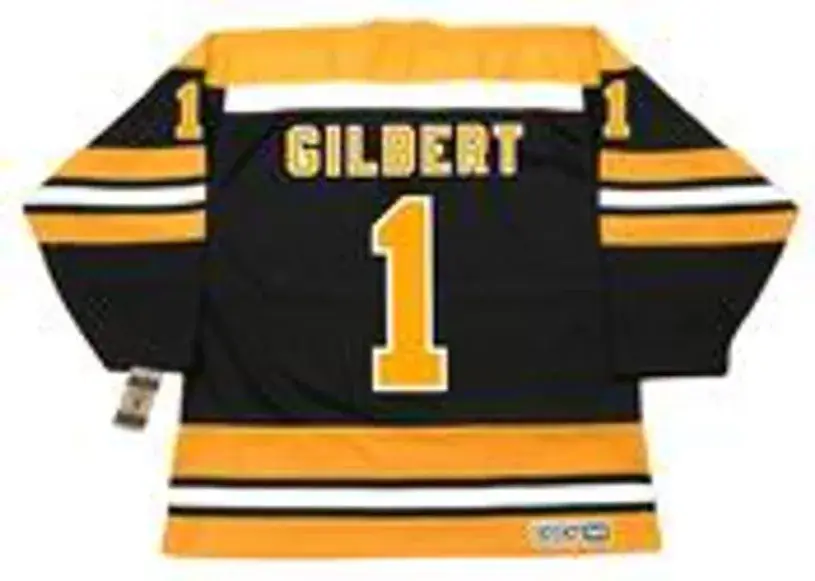 GILLES GILBERT Boston Bruins 1974 CCM Vintage Throwback NHL Hockey Jersey 