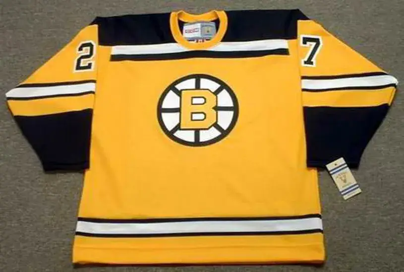 J.P. PARISE Boston Bruins 1966 CCM Vintage Throwback NHL Jersey