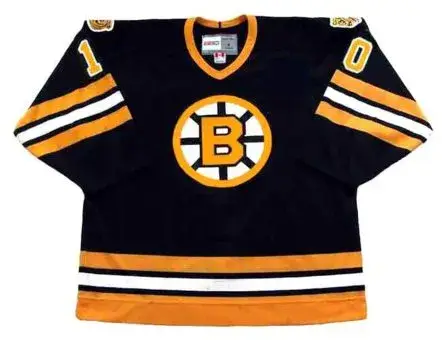 JEAN RATELLE Boston Bruins 1978 CCM Vintage Throwback Away Hockey Jersey