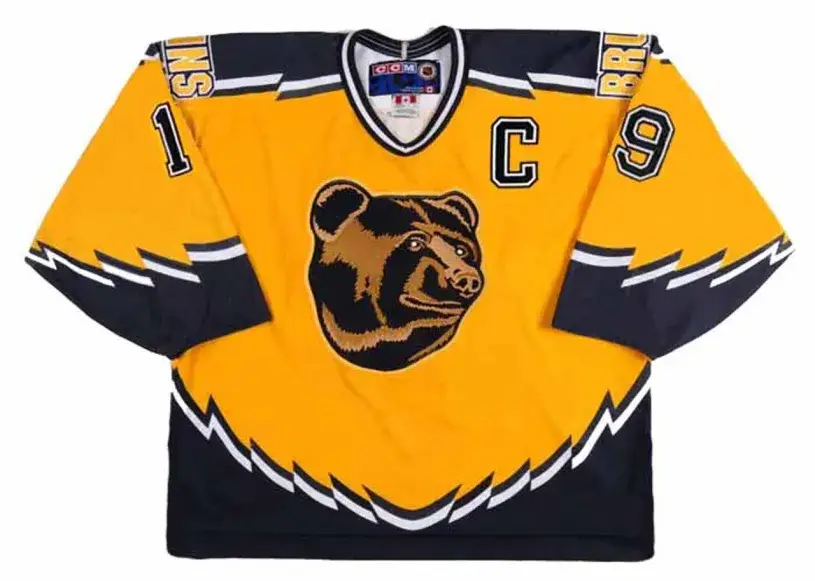 JOE THORNTON Boston Bruins 2003 CCM Throwback Alternate NHL Hockey Jersey