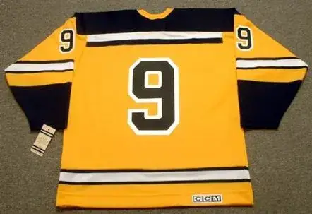 JOHNNY BUCYK Boston Bruins 1964 CCM Vintage Throwback NHL Jersey 