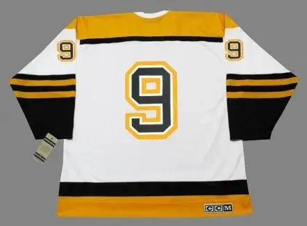 JOHNNY BUCYK Boston Bruins 1966 CCM Vintage Throwback Away NHL Hockey Jersey 