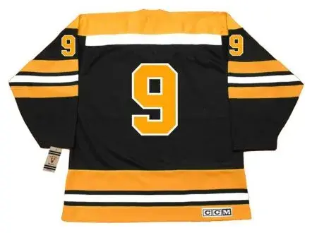JOHNNY BUCYK Boston Bruins 1970 CCM Vintage Throwback Away NHL Hockey Jersey 