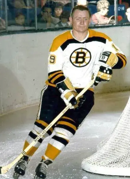JOHNNY McKENZIE Boston Bruins 1966 CCM Vintage Throwback Away NHL Hockey Jersey 