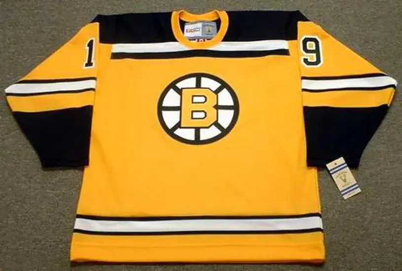 JOHNNY McKENZIE Boston Bruins 1966 CCM Vintage Throwback NHL Jersey