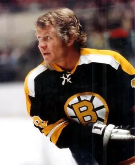 JOHNNY McKENZIE Boston Bruins 1970 CCM Vintage Throwback Away NHL Hockey Jersey 